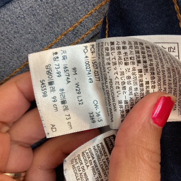 Levi-Strauss and CO skinny jeans women Dark Denim - Picture 6 of 6